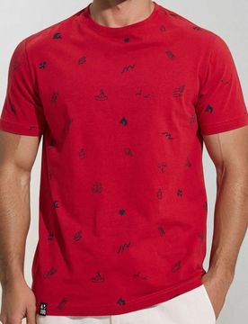 Sinsay - T-shirt - rosso