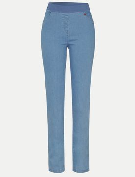 Relaxed by Slim-Fit Hose My Darling Blau 42