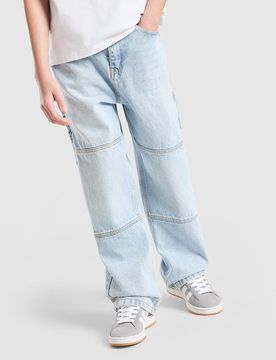 Rever Jeans Kinder, Blau - unisex - Size: 6-7Y