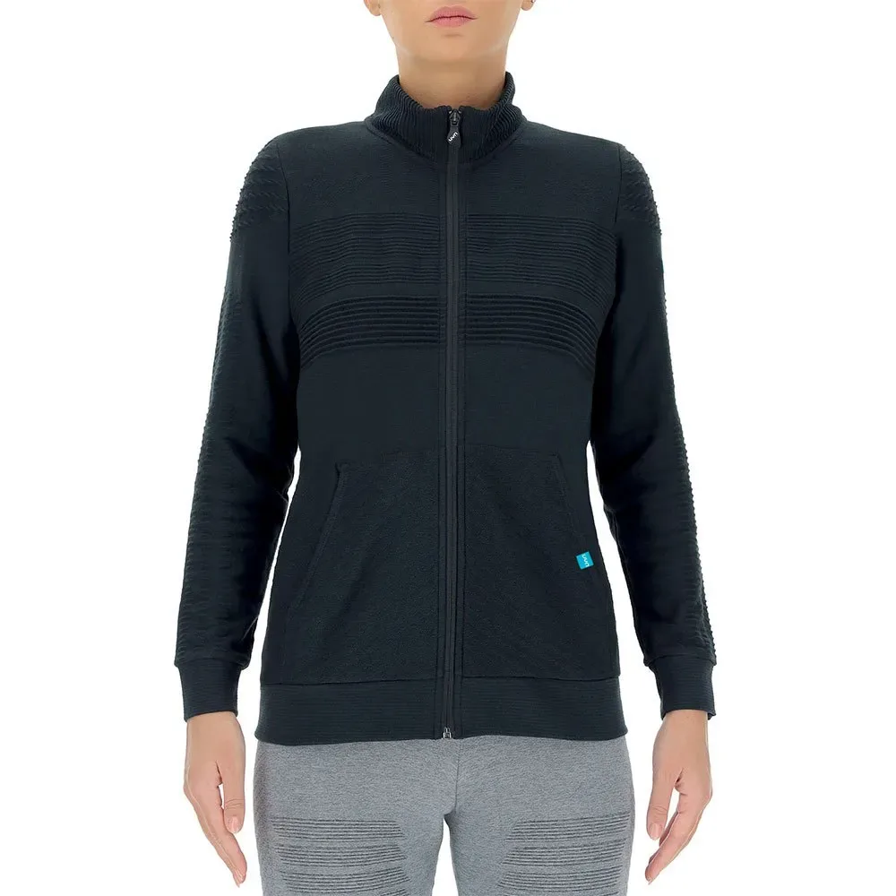 Veste Natural Training Full Zip Blackboard L - Uyn - FashionsVida