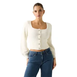 Cardigan W6rr10z3bj0 Dove White M