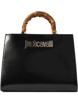 Borsa a mano Bamboo Donna Nero in Similpelle - Just cavalli - FashionsVida
