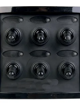 Switchpanel 6 Fuses Black One Size unisex - Talamex - FashionsVida