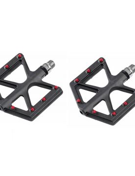 Pedali MTB flat con pin CARBONIO D213