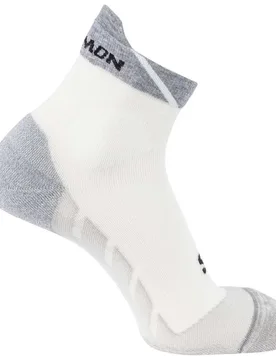 Speedcross Short Socks Hite / Light Grey Melang UK 6-7.5 Men,Women - Salomon - FashionsVida