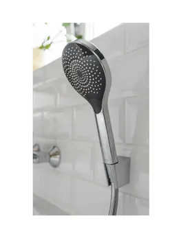 Duschkopf Watersaving Chrom, Ø 12 cm - WENKO - FashionsVida