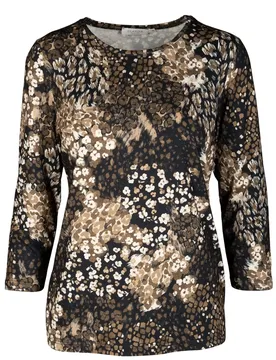 NOS Rdh.-Shirt, 3/4 Arm,Druck female