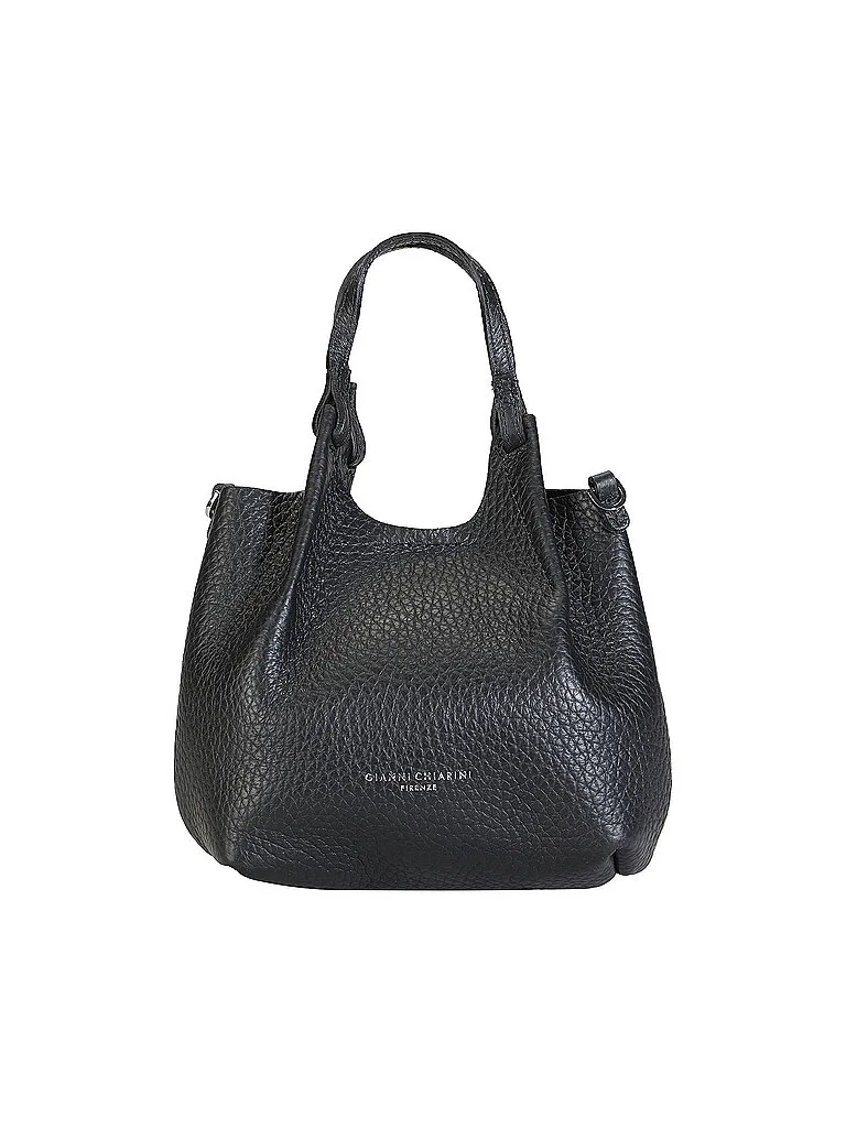 Borsa in pelle - Hobo Bag DUA Small nero - GIANNI CHIARINI - FashionsVida