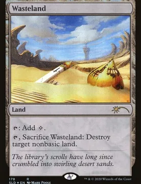Wasteland (Secret Lair - Artist Series: Mark Poole) Secret Lair Drops - Magic: The Gathering - FashionsVida