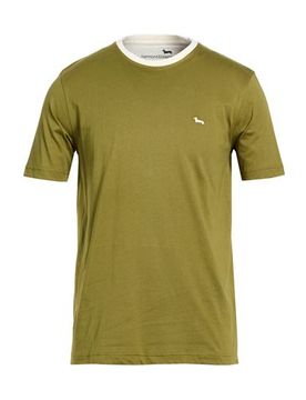 Camiseta Hombre Verde militar L,XXL Hombre
