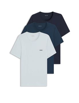 Paquete de 3 camisetas azul M