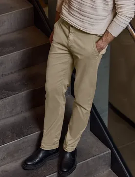 Street One Klassische Chino male Braun - Street One MEN - FashionsVida