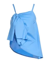 Top Damen Azurblau S,XS Damen