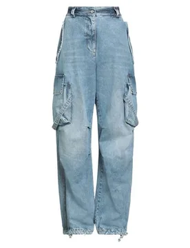 MSGM Jeanshose Damen Blau 34 Damen - Msgm - FashionsVida