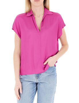LIU JO Blusa in viscosa FUCSIA 42