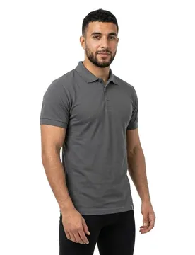 Polo à Manches Courtes Crossover 20683 Dark Anthracite 4XL