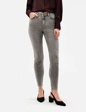 Sinsay - Jeans slim - grigio chiaro