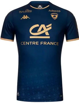 T-shirt à Manches Courtes Third 2025-clermont Blue Iris / Yellow Gold Rich Sponsor S