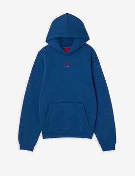 Hoodie Brooklyn bleu/rouge xs