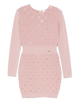Mini Vestito A Maniche Lunghe