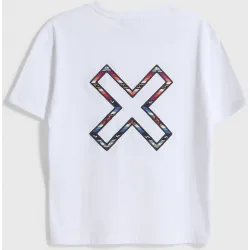 Camiseta de mujer de algodón karma white