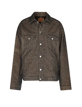 Cordjacke MURAKAMI marron M - Kings of Indigo - FashionsVida