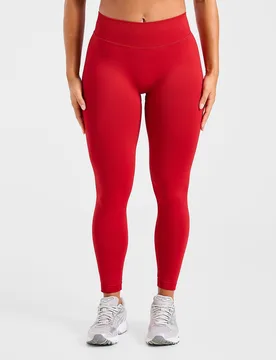 Enhance Seamless Leggings - Damen, Rot - female - Size: S - AYBL - FashionsVida