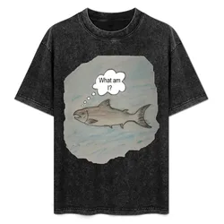 No Such Thing As A Fish T-Shirt Work Basic Short Sleeve Top
