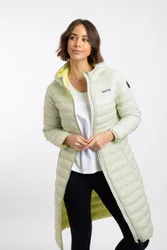 Ravinia Womens Lightweight Padded Long-Line Jacket - - Size: 20