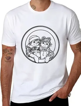 It's Raggedy Ann & Andy! T-Shirt mens graphic t shirts t shirt for man 100 percent cotton T-Shirt - Aliexpress - FashionsVida
