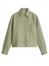 Blusa di lino verde 42