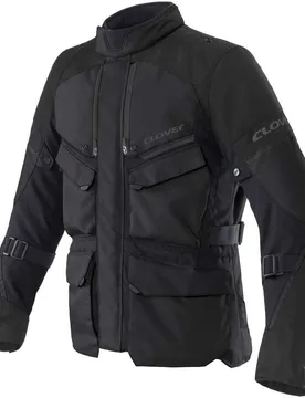 Giacca Moto SCOUT 5 WP nero taglia 3XL - Clover - FashionsVida