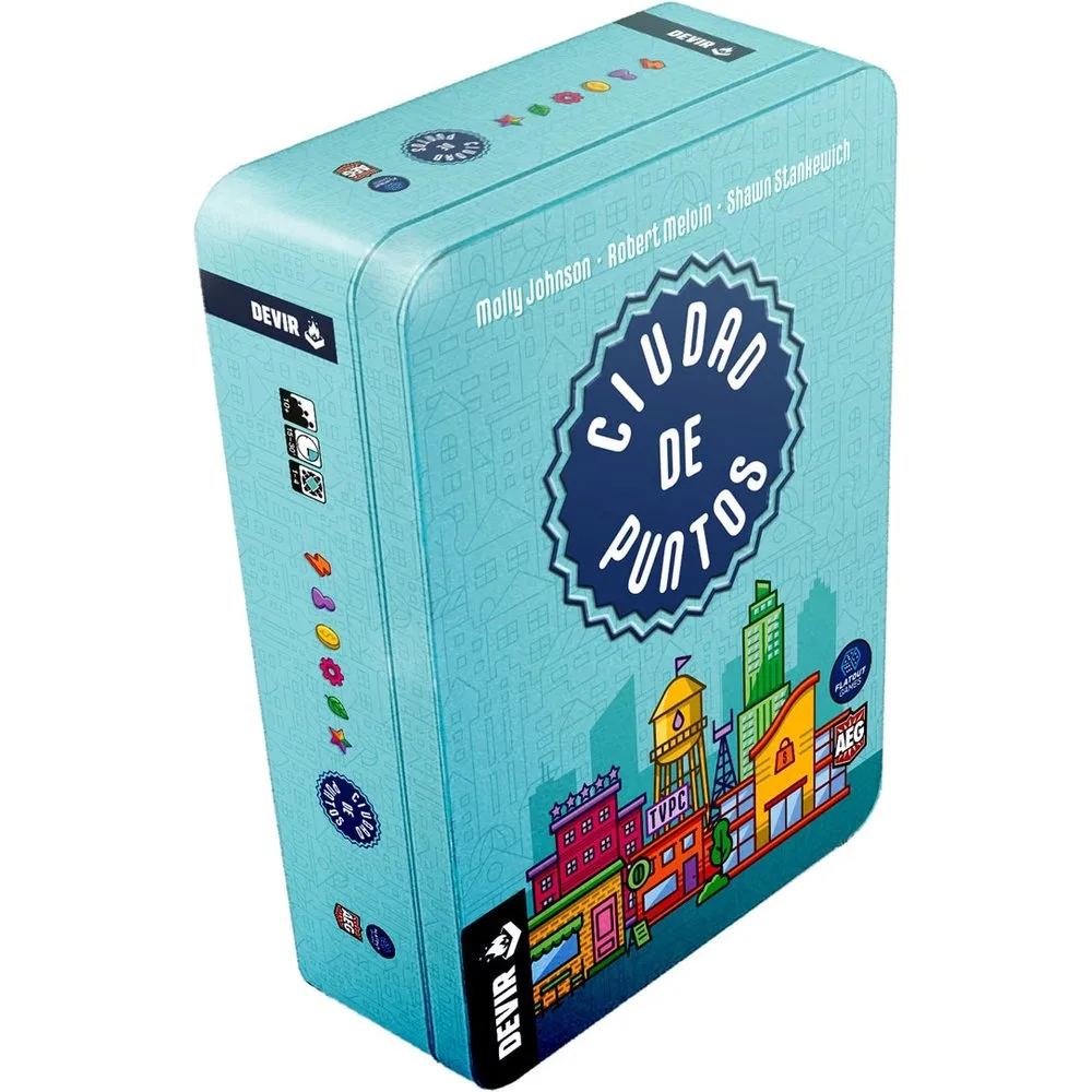 Juego de cartas Ciudad de puntos - Devir - FashionsVida