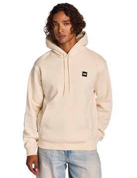 Embroidered Hooded Uomo - Felpe con cappuccio Beige - Taglia M - Pile di cotone M