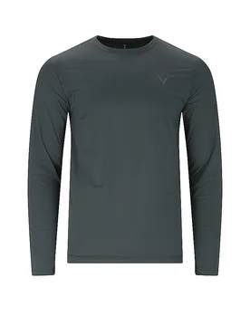 Maglietta da uomo Roger V3 Hyperstretch grigio S - Virtus - FashionsVida