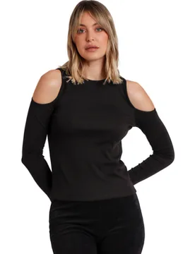 Blusen Schulterfreies Langarm-Top Hombros Eu S;Eu M;Eu L;Eu Xl Female - Admas - FashionsVida