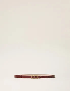Ceinture réversible avec boucle siglée - TWINSET - FashionsVida