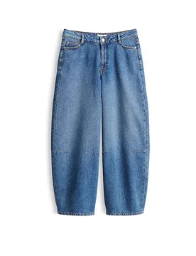 Jeans Balloon Fit LOLAH PARIS blu 34/L28 - Opus - FashionsVida