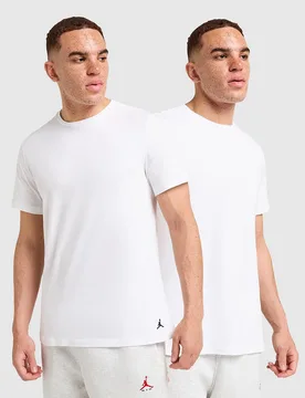 Mens 2-Pack Flight Base T-Shirt - Bianco, bianco bianco Uomo taglia XL - Jordan - FashionsVida