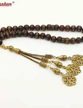 Everything new Natural agates tasbih Bronze Matel tassel gfit For Ramadan 33 66 99 Paryer beads Muslim misbaha Man's bracelet - Aliexpress - FashionsVida