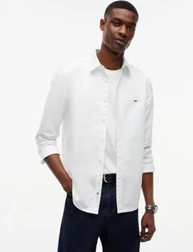 Camisa de hombre oxford fit ajustado - Tommy Jeans - FashionsVida