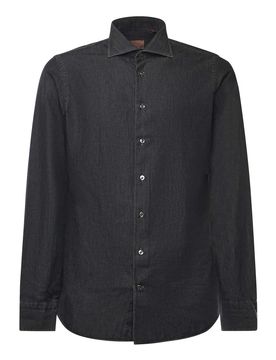 Camicia in denim di cotone