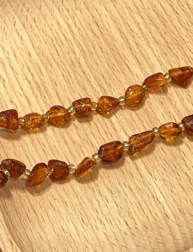 Natural Amber Stone Beads Irregular Stone Loose Spacer Beaded for Making DIY Jewelry Necklace Bracelet Accessories 6x9mm - Aliexpress - FashionsVida