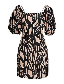 Minivestido Mujer Negro XXS Mujer