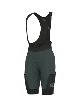 Pantaloncini ciclismo STONES CARGO OFF ROAD - GRAVEL verde bosco 2026 - ALE' - FashionsVida