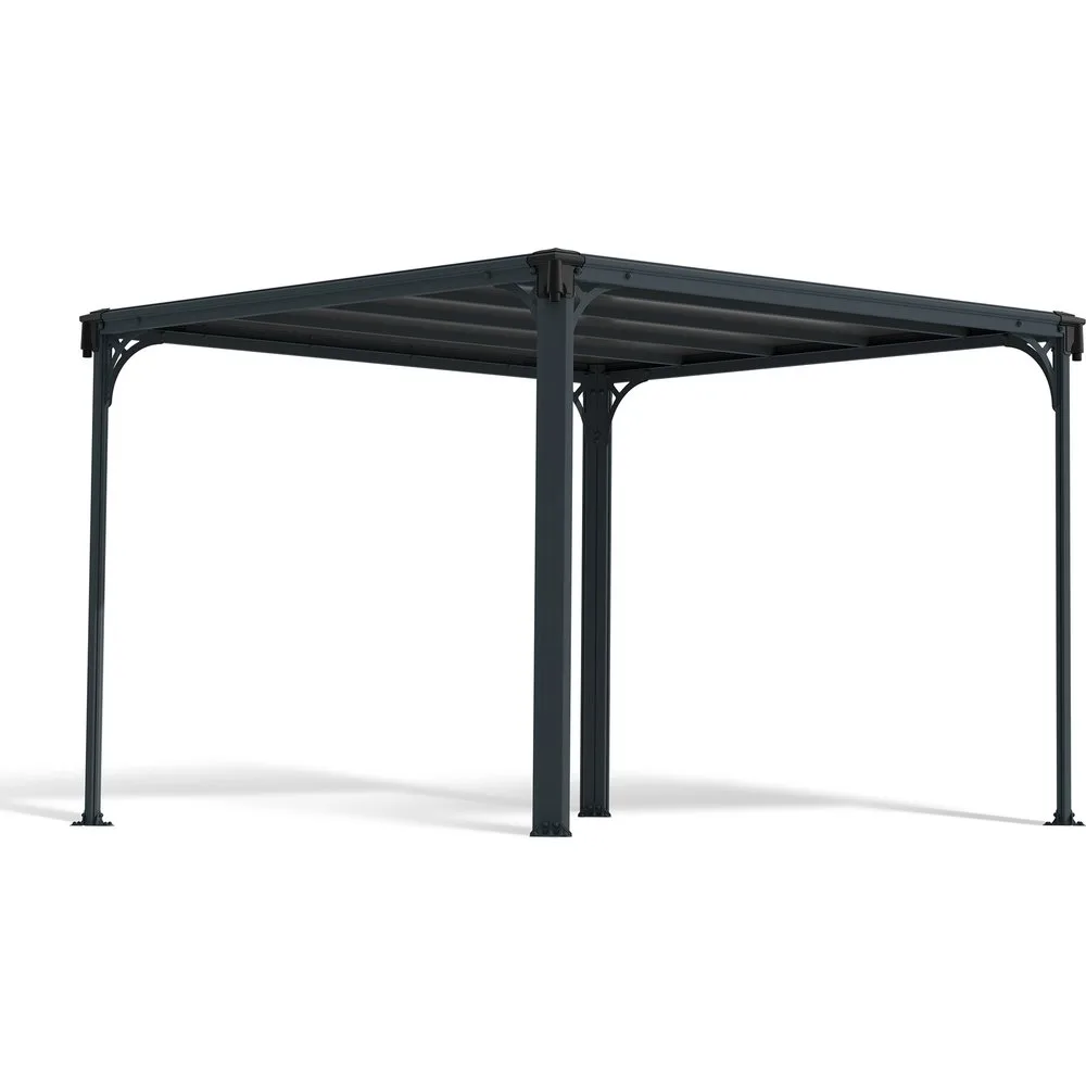 Cenador Aluminio Milano 309 x 309 cm - CANOPIA - FashionsVida