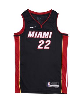 Canotta Basket Uomo Nba Icon Edition 22 Dri-fit Swingman Jersey No 22 Jimmy Butler Miahea Black