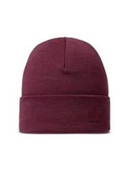 Gorro Heavyweight Merino Wool rojo oscuro