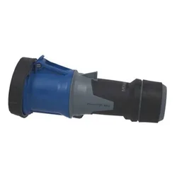 Power Top Xtra Ip67 3 Poles Female Plug 63a 230v Light Blue / Grey / Black One Size unisex