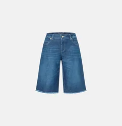 Relaxed- Fit Bermuda Vintage Rich Blau 40